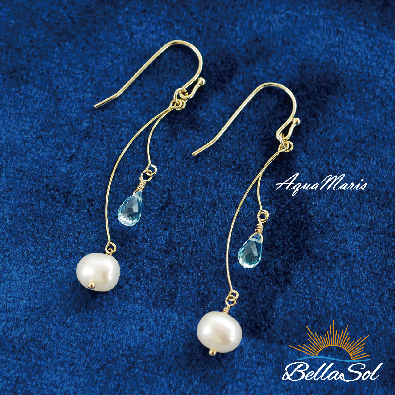 自然と調和する 大人の女性のための透明感あふれるアクアマリンと天然