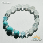 自分を後回しにしがちな人に。“自分にやさしい選択”を増やせるラリマー×ヒマラヤアイスクォーツ×アクアマリンのブレスレット、Clarimar - 画像 (2)