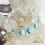 自分を後回しにしがちな人に。“自分にやさしい選択”を増やせるラリマー×ヒマラヤアイスクォーツ×アクアマリンのブレスレット、Clarimar - 画像 (4)