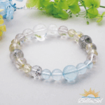 Aquilumen｜不安に引っぱられやすい人が「今」に戻って、未来をひらくブレスレット。アクアマリン、マニカラン水晶など希少石で組んだ数量限定ブレス。 - 画像 (6)