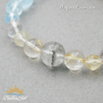 Aquilumen｜不安に引っぱられやすい人が「今」に戻って、未来をひらくブレスレット。アクアマリン、マニカラン水晶など希少石で組んだ数量限定ブレス。 - 画像 (8)