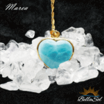 カリブ海の波を閉じ込めたラリマーペンダント～Marea～No.052（一点物） - 画像 (9)