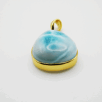 カリブ海の波を閉じ込めたラリマーペンダント～Marea～No.072（一点物） - 画像 (13)