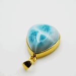 カリブ海の波を閉じ込めたラリマーペンダント～Marea～No.072（一点物） - 画像 (11)